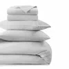 Kassatex Laguna Stripe Linen Bedding Bundle