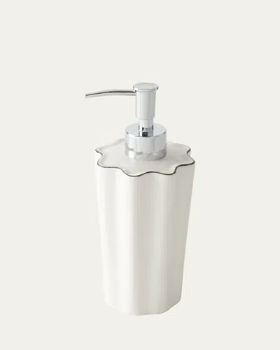 Kassatex Le Marais Lotion Dispenser In White