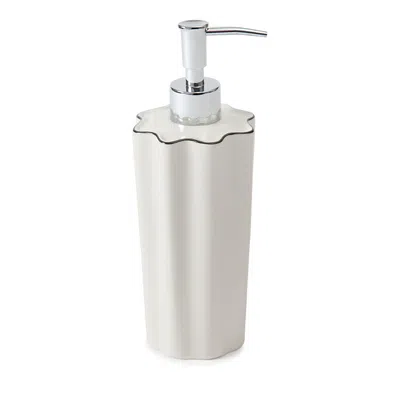 Kassatex Le Marais Lotion Dispenser In White