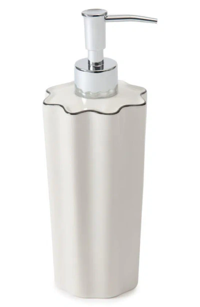 Kassatex Le Marais Porcelain Lotion Dispenser In Neutral