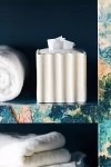 Kassatex Le Marais Tissue Box In White