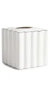 Kassatex Le Marais Tissue Holder In White