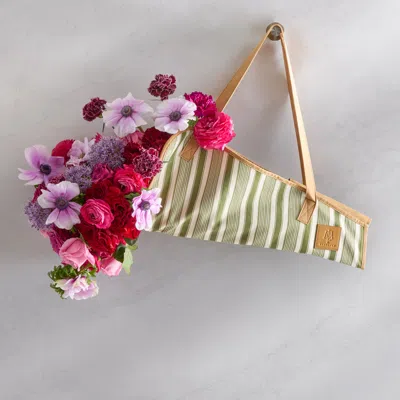 Kassatex Lewis Miller Flower Tote In Multi