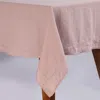 Kassatex Linen Tablecloth In Pink
