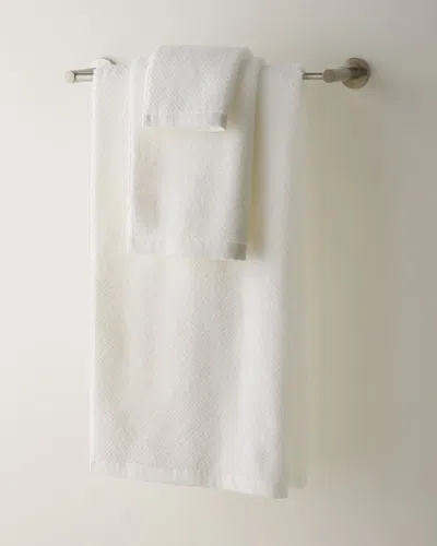 Kassatex Lisboa Hand Towel In White