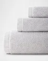 Kassatex Lisboa Hand Towel In Gray