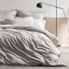 Kassatex Lorimer Washed Percale Duvet In Gray