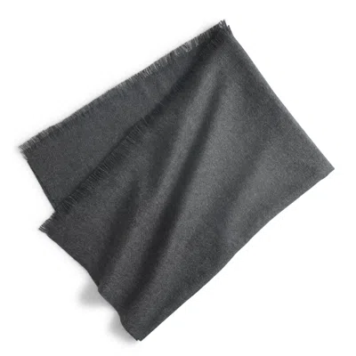 Kassatex Mancora Alpaca Throw In Black