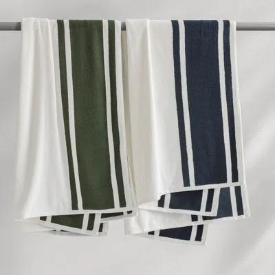 Kassatex Mari Stripe Reversible Beach Towels In Multi