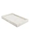 Kassatex Marmol Tray In White Marble