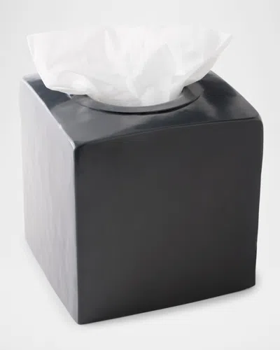 Kassatex Nile Black Tissue Holder