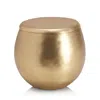 Kassatex Nile Lidded Jar In Gold