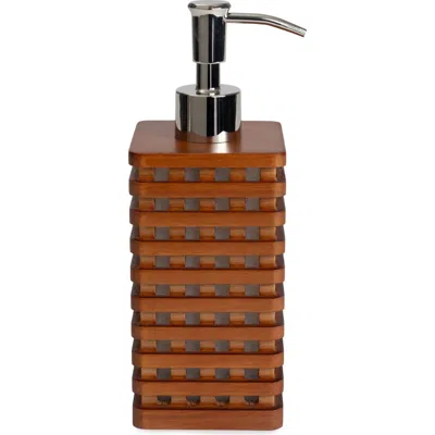 Kassatex Osaka Lotion Dispenser In Medium Brown