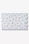Kassatex Over The Moon Scallop Edge Bath Mat In White