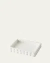 Kassatex Piazza Soap Dish In White