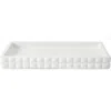 Kassatex Piazza Tray In White
