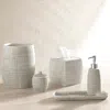 Kassatex Raffia Bath Accessories In Gray