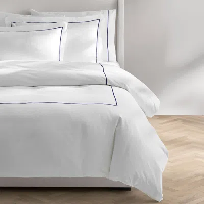 Kassatex Ricamo Embroidered Sateen Duvet In White