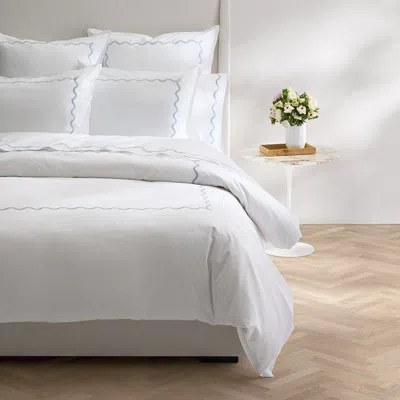 Kassatex Ripple Duvet In White