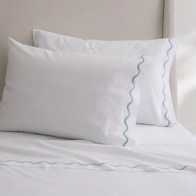 Kassatex Ripple Sheet Set In White