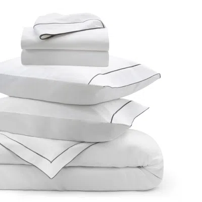 Kassatex Salerno Percale Bedding Bundle In White