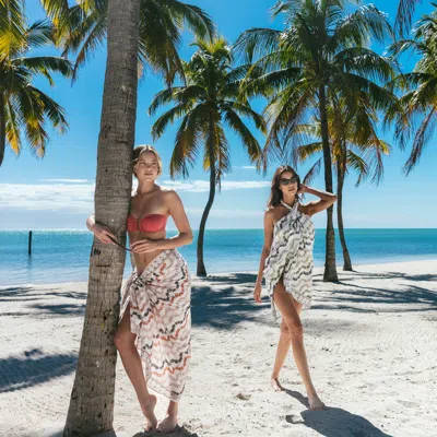 Kassatex Sanibel Sarong In Multi