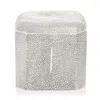 Kassatex Shagreen Cotton Ball Jar In Porcelain