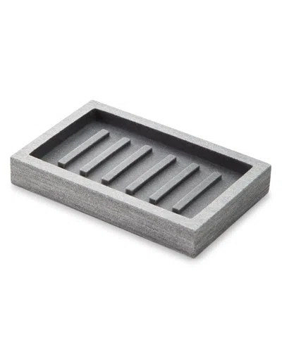 Kassatex Slate Soap Dish In Grey
