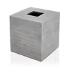 Kassatex Faux Slate Tissue Holder In Gray