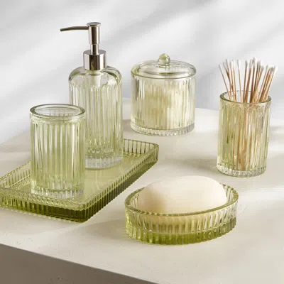 Kassatex Solea Bath Accessories In Green