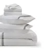 Kassatex Strada Embroidered Percale Bedding Bundle In White