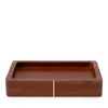 Kassatex Sutton Soap Dish In Acacia Wood