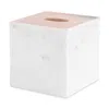 Kassatex Tripoli Marble Tissue Holder In Natural