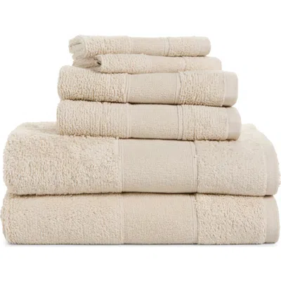 Kassatex Turkish Cotton 6-piece Towel Set In Brown