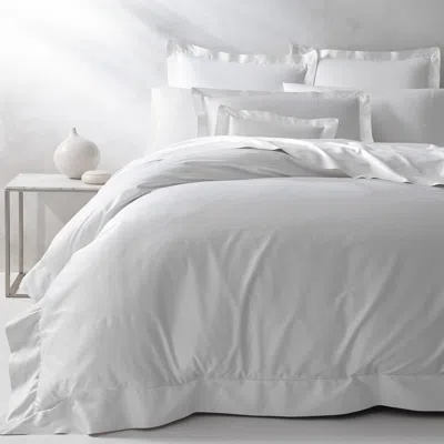 Kassatex Vicenza Sateen Italian Duvet In White