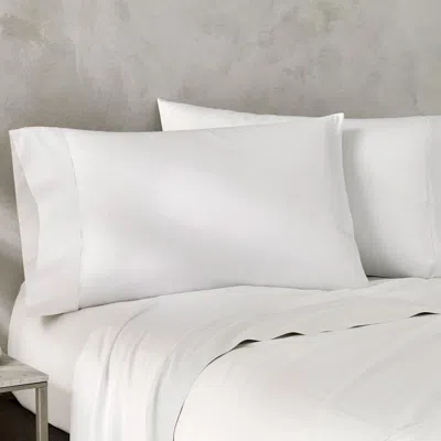 Kassatex Vicenza Sateen Italian Sheet Set In White
