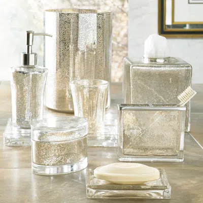 Kassatex Vizcaya Bath Accessories In Transparent