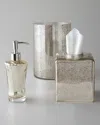 Kassatex Vizcaya Tissue Holder In Mercury Glass