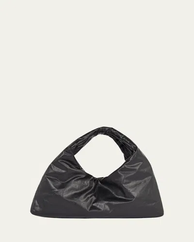 Kassl Anchor Small Oil Top-handle Bag In Black