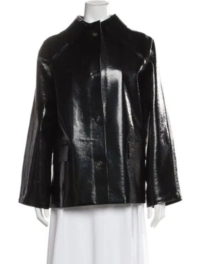 Pre-owned Kassl Coat In Black