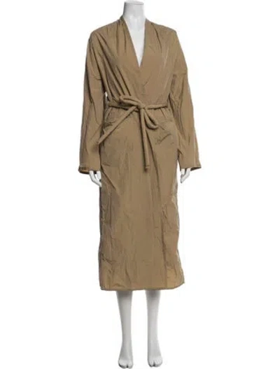 Pre-owned Kassl Coat In Neutral