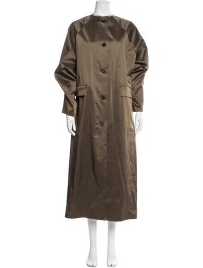 Pre-owned Kassl Coat W/ Tags In Green