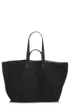 Kassl Contrast Trim Canvas Tote