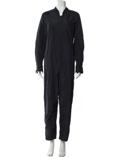 Pre-owned Kassl Crew Neck Jumpsuit In Blue