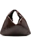 Kassl Editions Anchor Cotton Tote Bag In Brown
