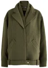 KASSL EDITIONS KASSL EDITIONS BIKER WOOL-BLEND JACKET