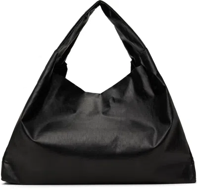 Kassl Editions Black Oil Tote In 0001 Black