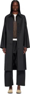 KASSL EDITIONS BLACK ORIGINAL BELOW RUBBER COAT