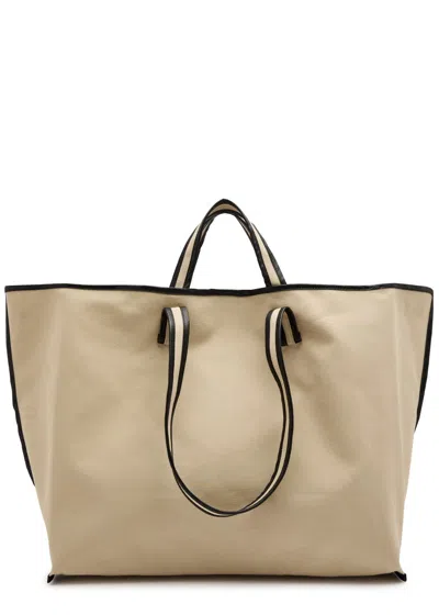 Kassl Editions Canvas Tote In Beige