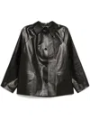 Kassl Editions Original Hip Oil Coat In Black